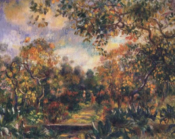 Pierre Renoir Landscape at Beaulieu Norge oil painting art